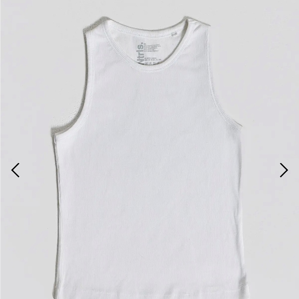 JADED LONDON RIBBED TANK SIZE SMALL